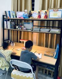 Ảnh góc học tập Khối 1 - cuộc thi ảnh chào mừng ngày 20/11