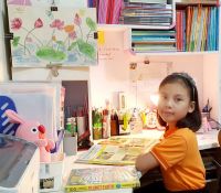 Góc học tập của HS lớp 3A4