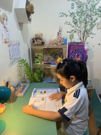 Góc học tập của HS lớp 3A7