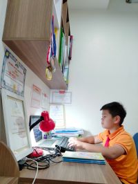 Góc học tập của HS lớp 4A3
