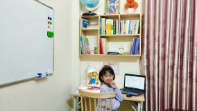 Góc học tập của HS lớp 4A3