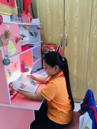 Góc học tập của HS lớp 4A5