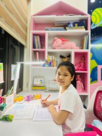 Góc học tập của HS lớp 4A7