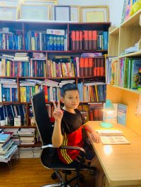 Góc học tập của HS lớp 5A10