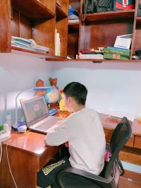 Góc học tập của HS lớp 5A2