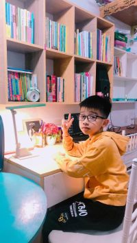 Góc học tập của HS lớp 5A7