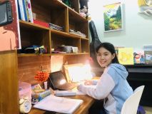 Góc học tập của HS lớp 5A8