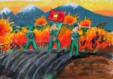 Cuộc thi vẽ tranh "Chiến thắng Điện Biên Phủ và Điện Biên Phủ hôm nay"