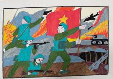 Cuộc thi vẽ tranh "Chiến thắng Điện Biên Phủ và Điện Biên Phủ hôm nay"