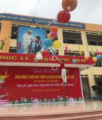 Tiết mục văn nghệ diễn xiếc.