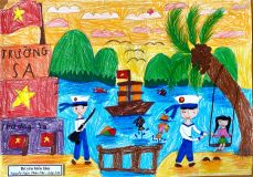 Cuộc thi vẽ tranh biển đảo