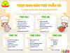Thực đơn bán trú tuần 03
